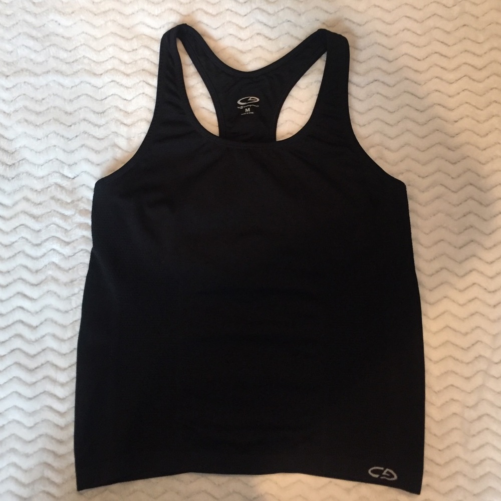 C9 by Champion Black Racerback Workout Tank Top Shirt